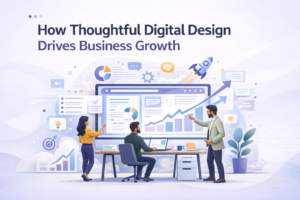 Thoughtful digital product design and UX strategy that drives business growth and customer engagement